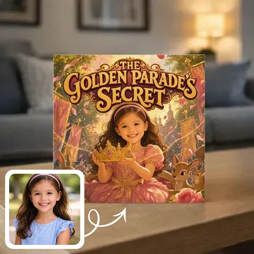 Personalized storybook - The Golden Parade's Secret - Genie in a Book